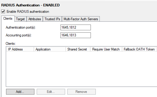 Add the LoadMaster as a RADIUS.png