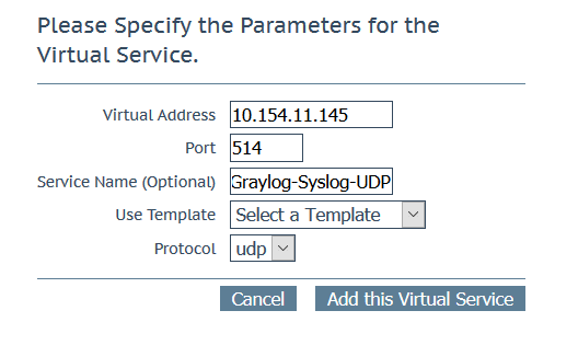 Create a Graylog Syslog UDP.png