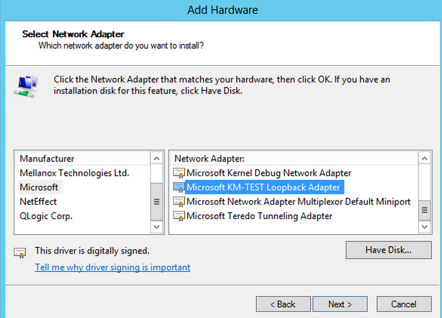 Microsoft network adapter multiplexor adapter