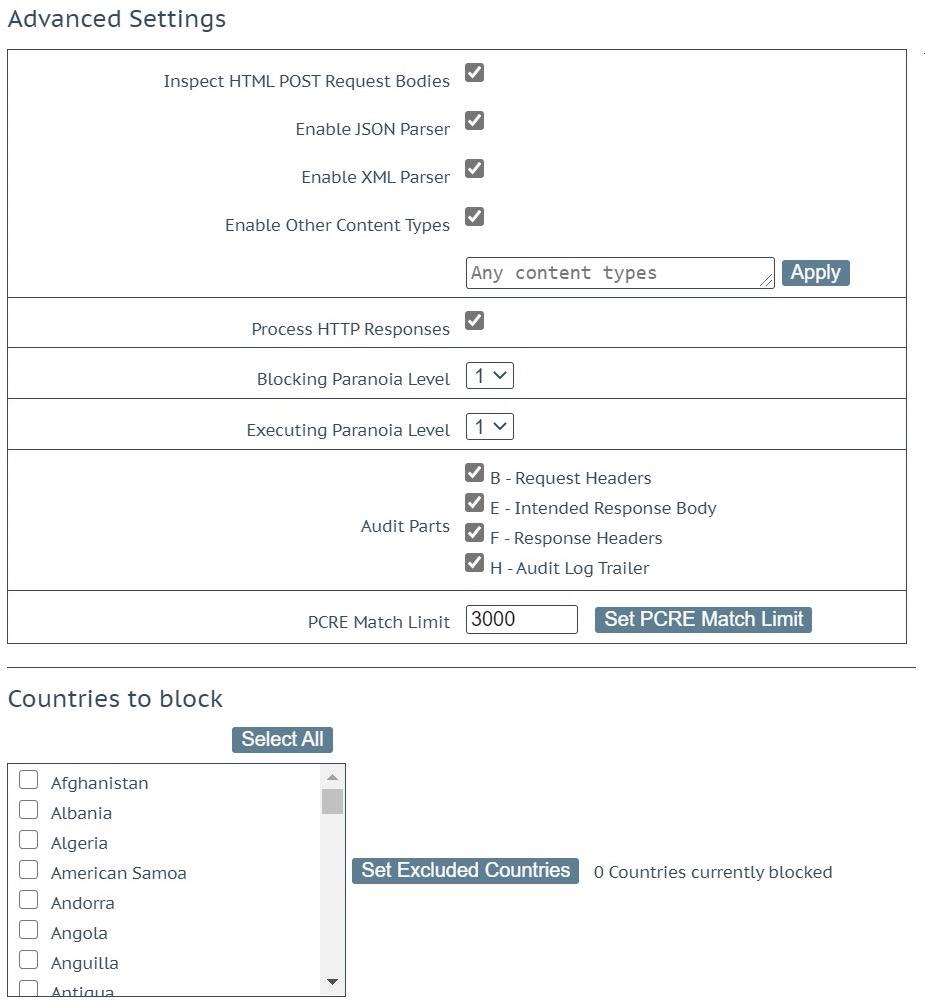 OWASP how to run on loadmaster load balancer
