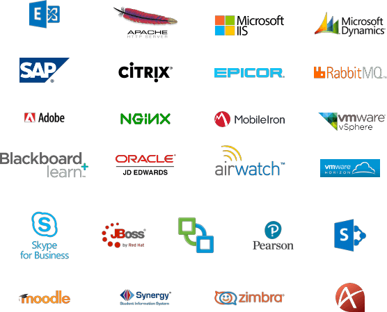 Supported Application Logos List